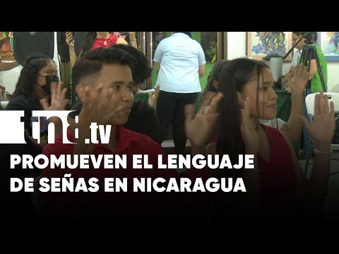 MINJUVE y UCN promueven curso de lenguaje de señas en Nicaragua