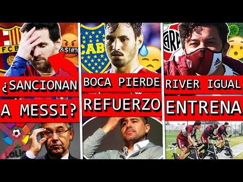 MESSI no se PRESENTÓ en BARÇA y EXPLOTÓ la LIGA+ ¿Se CAE tercer REFUERZO de BOCA+ DECISIÓN de RIVER