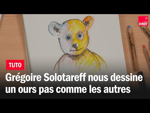 Grégoire Solotareff : Comment dessiner Un ours pas comme les autres ?