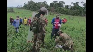 Tras duros enfrentamientos con el Ejército, los campesinos del Guayabero piden diálogo al gobierno