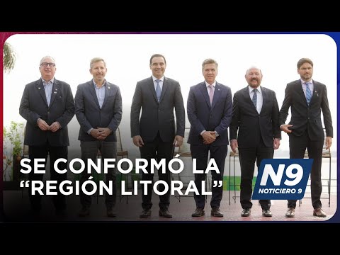 SE CONFORMÓ LA “REGIÓN LITORAL” - NOTICIERO 9