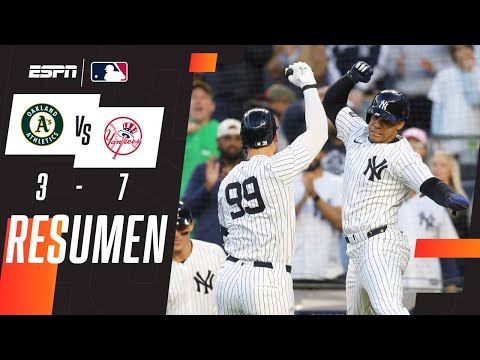 Resumen | Athletics 3-7 Yankees | MLB
