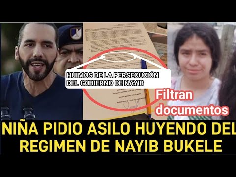 Filtran documentos! Pidiendo asilo por persecucion del ejercito de Nayib por denunciarlos