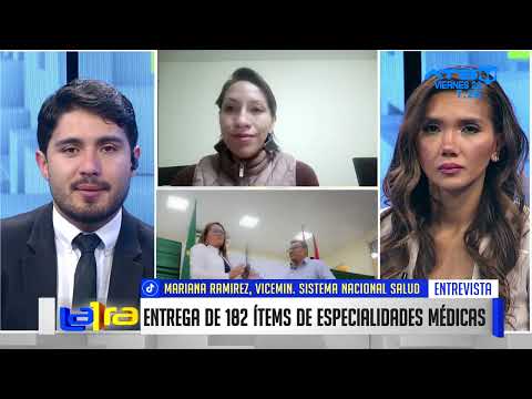 Ministerio de Salud fortalece la atención en salud con la entrega de 182 ítems en La Paz