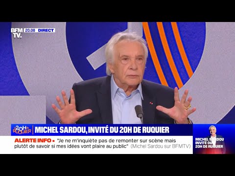 « Je déteste le féminisme, le wokisme » : Michel Sardou s'enflamme sur BFMTV face à Ruquier