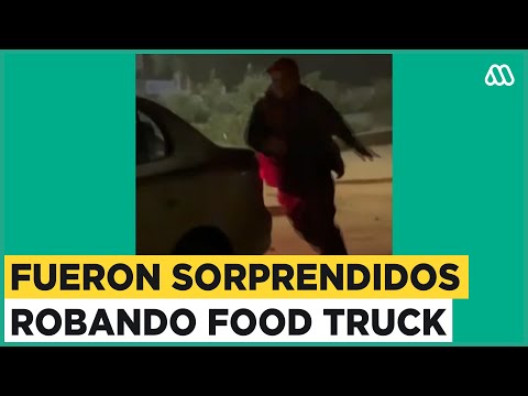 Ladrones intentan robar food truck: Fueron detenidos por los propios dueños