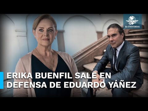 “Si ya conocen al perro…”: Erika Buenfil defiende a Eduardo Yáñez por polémica con reportera