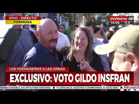 Formosa vota en unas elecciones en las que Gildo Insfrán busca ser reelecto