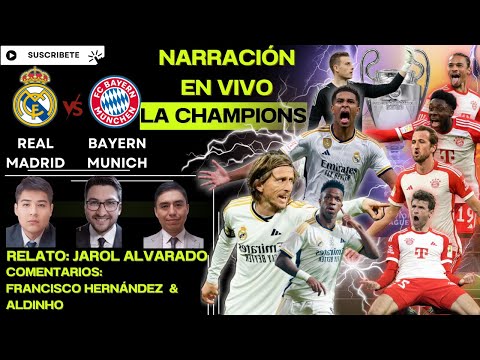 ?? MINUTO A MINUTO | REAL MADRID VS BAYERN DE MÚNICH | CHAMPIONS LEAGUE