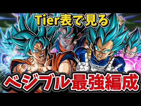 【ドッカンバトル】Tier表でみるリバチェンベジットブルーPTの最強サブキャラクター