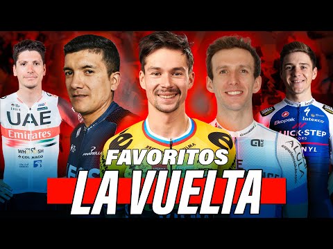 TOP FAVORITOS LA VUELTA A ESPAÑA 2022 | ¿Quién ganará?