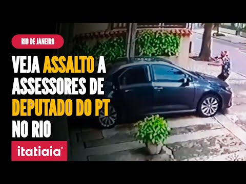 ASSESSORES DE DEPUTADO DO PT SÃO ASSALTADOS NO RIO DE JANEIRO