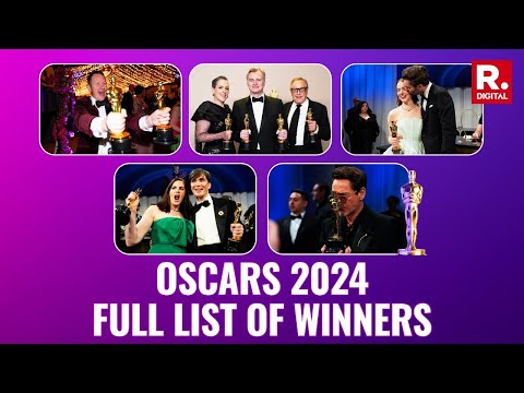 Oscars 2024: From Oppenheimer To Poor Things, Complete List Of Winners