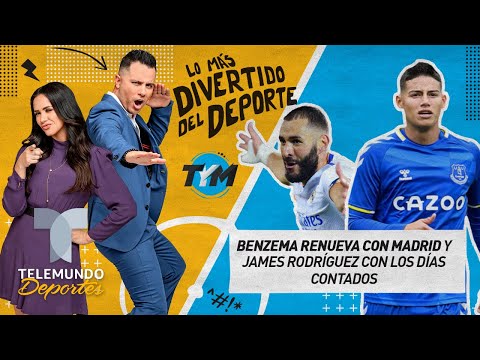Benzema renueva con Madrid y James Rodríguez con los días contados | Telemundo Deportes