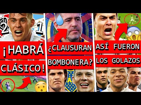 ?Así RIVER venció a ATLÉTICO+ SANCIÓN a RIQUELME y BOCA+ ROJO llamó CAVANI+ GOLES de MBAPPE y DYBALA