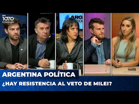 ¿HAY RESISTENCIA AL VETO DE MILEI? | Argentina Política con Carla, Jon y el Profe