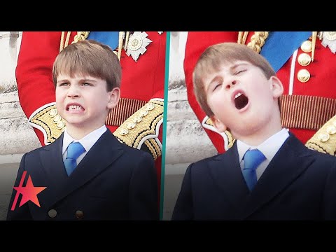 Prince Louis Steals The Spotlight As He DANCES At Trooping The Colour