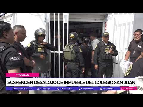 Trujillo: suspenden desalojo de inmueble del Colegio San Juan