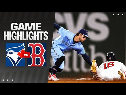 Blue Jays vs. Red Sox Game Highlights (8/29/24) | MLB Highlights