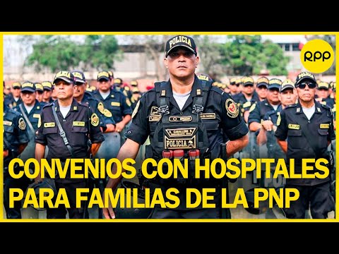 Firman convenios con hospitales para atención a familias de policías