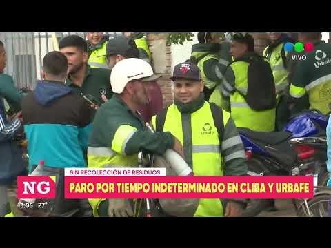 Paro de tiempo indeterminado de Cliba y Urbafe