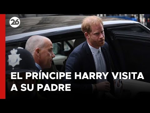 REINO UNIDO | La llegada del Príncipe Harry a Londres para ver al Rey