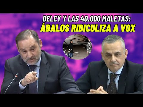 ÁBALOS RIDICULIZA a un diputado de VOX por 'Las MALETAS de DECLY': Me queda el TRIBUNAL de DI0S