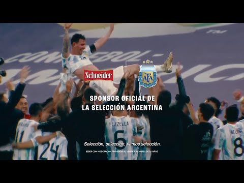 Nueva publicidad de Schneider, sponsor oficial de la Selección Argentina (Junio 2024)