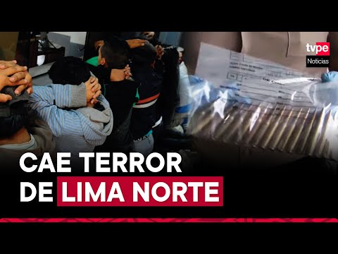 Puente Piedra: PNP detiene a banda criminal que operaba en Lima Norte