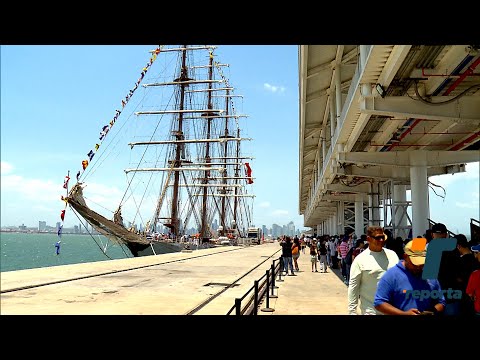 Buque de la Armada Peruana visita Panamá