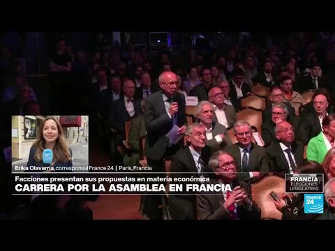 Informe desde París:  facciones políticas presentan propuestas en materia económica • FRANCE 24