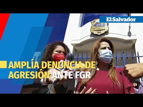 Declaraciones de Daniela Genovez al llegar a la FGR para ampliar la denuncia contra Roberto Silva
