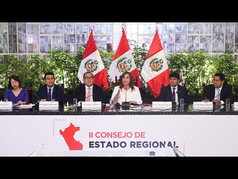Presidenta Boluarte participa de la clausura del Consejo de Estado Regional
