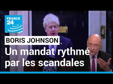 Royaume-Uni : Boris Johnson, trois années turbulentes au pouvoir • FRANCE 24