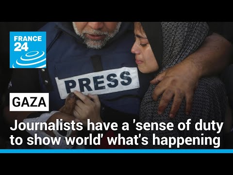 'Despite risks & dangers', journalists in Gaza have a sense of 'duty to show world' what's happening