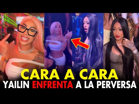 UN LIO FEO! YAILIN ENFRENTA CARA A CARA A LA PERVERSA EN PLENA DISCOTECA