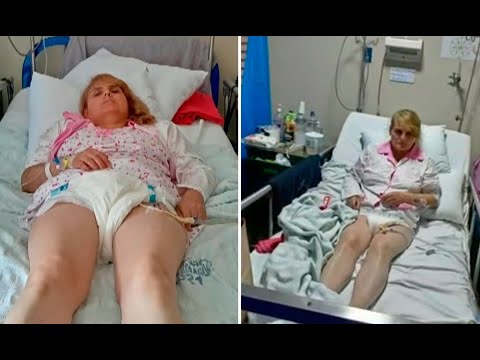 Madre de familia denuncia negligencia médica: Fue operada por hernia y queda sin caminar