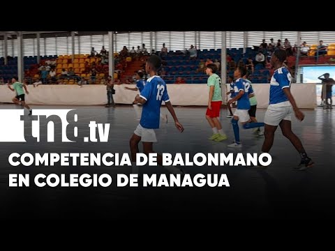 IND premió a los campeones de Managua en balonmano - Nicaragua