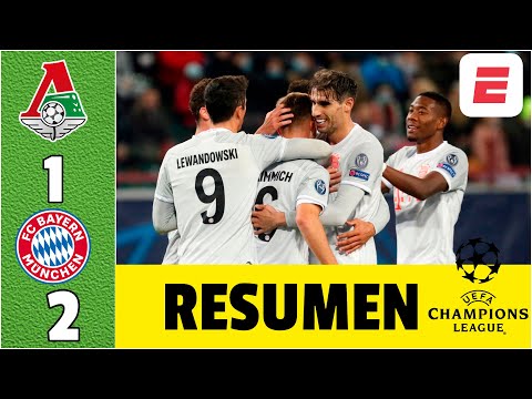 Lokomotiv 1-2 Bayern Munich. Joshua Kimmich le dio el triunfo a los campeones | Champions League