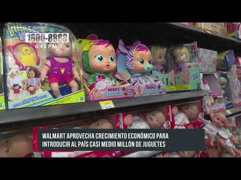 Walmart Nicaragua continúa apostando por el dinamismo comercial con nueva oferta de juguetes