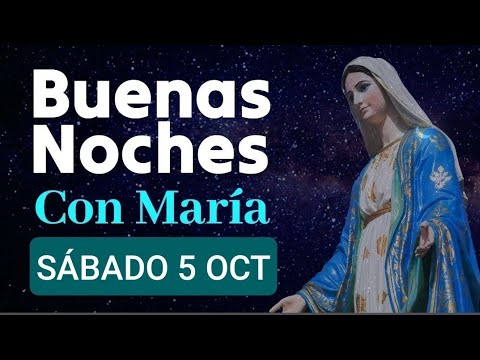 ? BUENAS NOCHES CON MARÍA.  SÁBADO 5 DE OCTUBRE DE 2024. ?