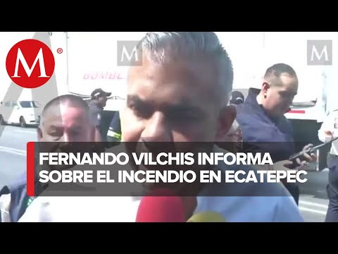 Lo más importante es que no se pierda ninguna vida en el incendio: presidente municipal de Ecatepec