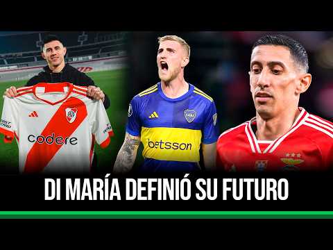 RIVER va por OTRO REFUERZO tras BAREIRO + NOTICIAS de VALENTINI y BOCA + DI MARÍA definió todo