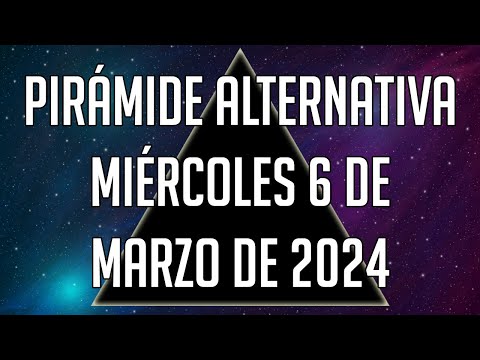 Pirámide Alternativa para el Miércoles 6 de Marzo de 2024 - Lotería de Panamá