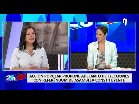 Cecilia Valenzuela: “La primera agrupación que propuso un cambio de Constitución fue el Movadef”