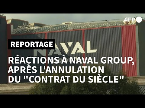 Contrat de sous-marins annulé: inquiétude chez Naval Group, à Cherbourg | AFP