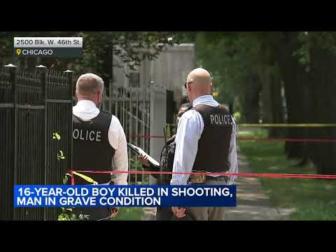 16-year-old boy killed, man in grave condition after Brighton Park shooting, Chicago police say