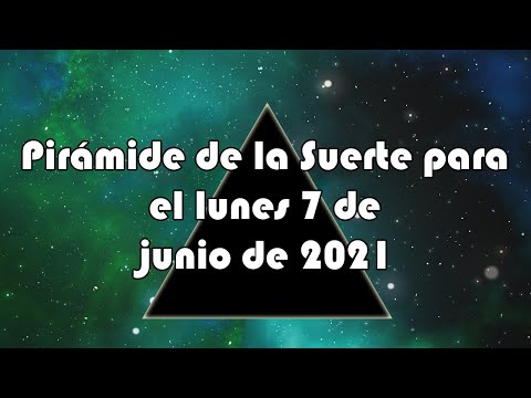 Lotería de Panamá - Pirámide para el lunes 7 de junio de 2021
