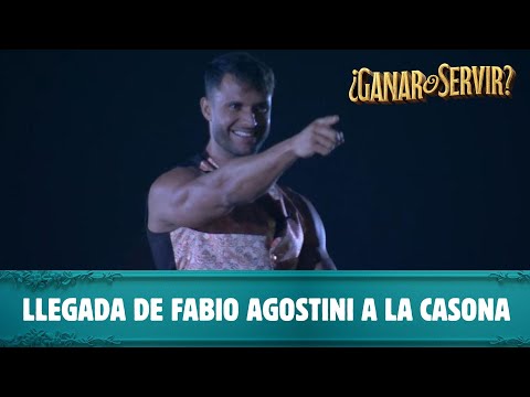 Llegada Fabio Agostini a la casona | ¿Ganar o Servir? | Canal 13