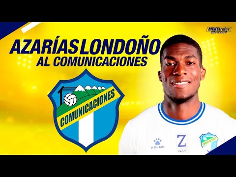 Panameño al Comunicaciones de Guatemala | Azarías Londoño | Miras sus goles